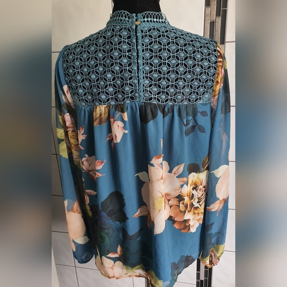 Portmans long sleeve floral top - Picture 7 of 10